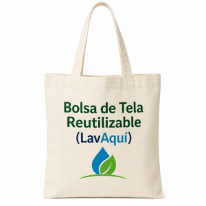 Bolsa de Tela Reutilizable (LavAquí)